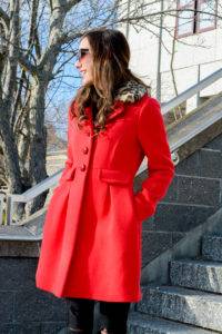 Kate Spade Wool Coat | A Winter Outfit & Kate Spade Look Alike Items