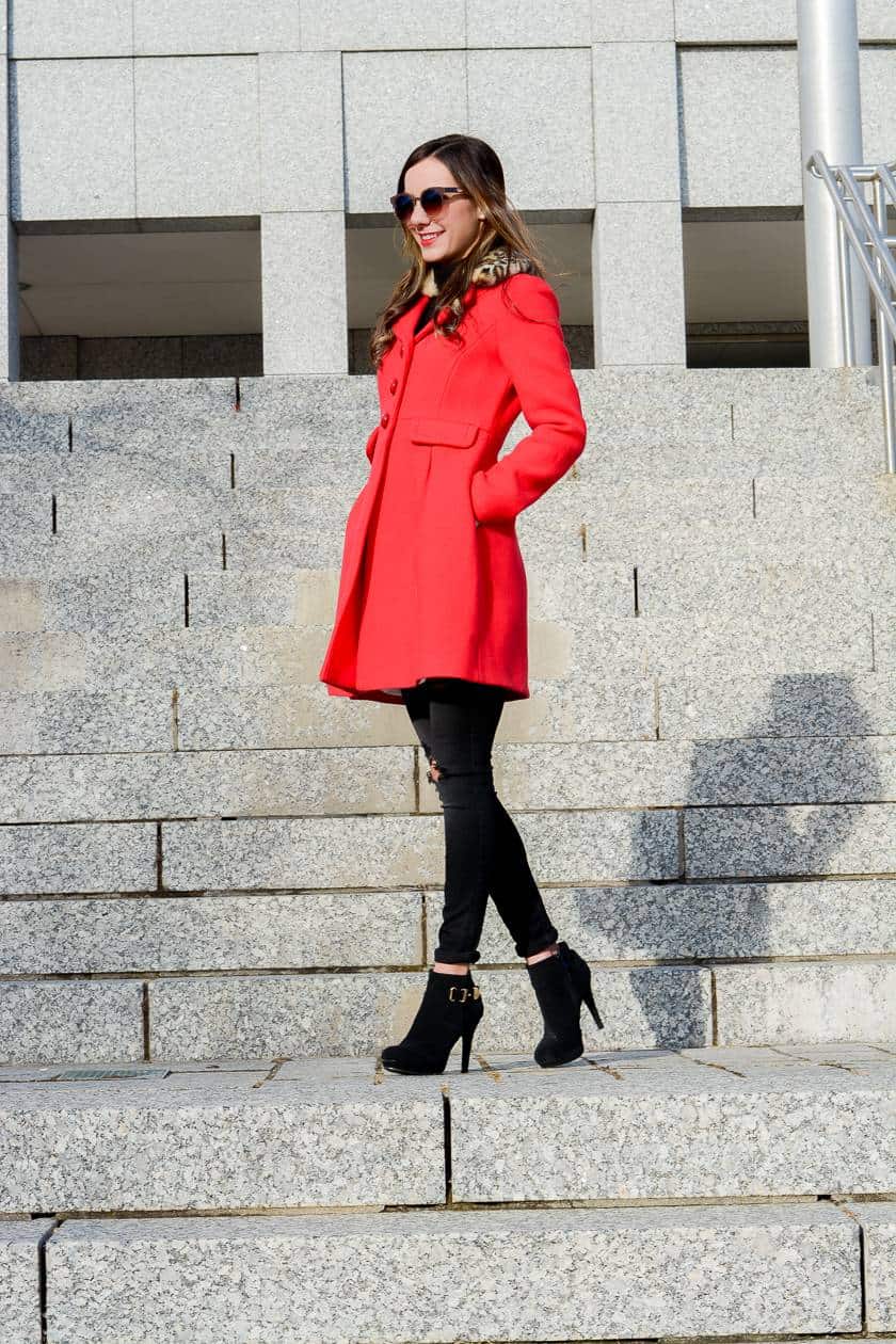 Kate Spade Wool Coat | A Winter Outfit & Kate Spade Look Alike Items