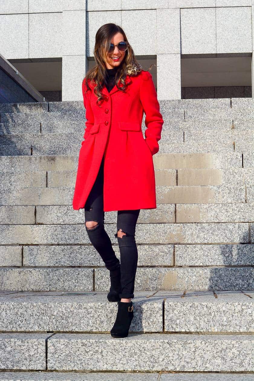 Kate Spade Wool Coat | A Winter Outfit & Kate Spade Look Alike Items