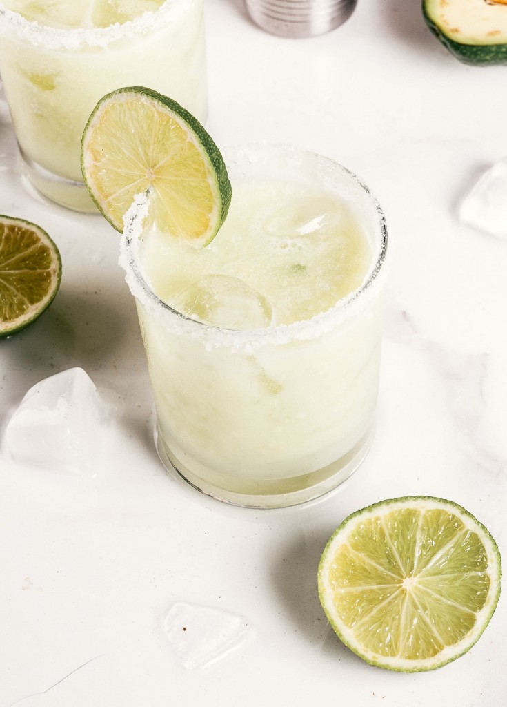 An Easy Coconut Skinny Margarita Recipe With Real Coconut Milk