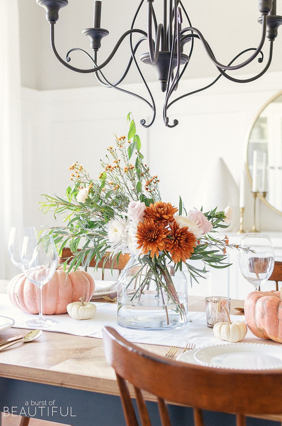 fall table decor ideas