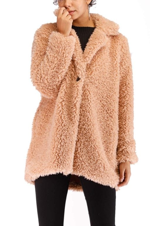 19 faux fur coats for women on amazon under $50 - Sherpa Rolls Parka