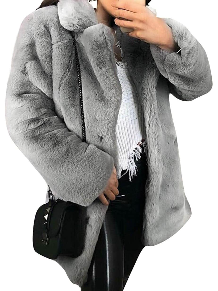 19 Faux Fur Coats on Amazon Under $50 | Women's Faux Fur Coats