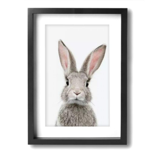 Gorgeous & affordable spring home decor, like floral accents & pastel throws, on Amazon: Bunny Wall Decor