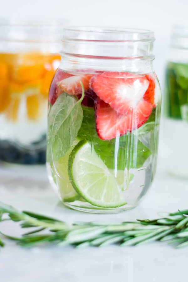 The 30 Day Water Challenge + 7 Fruit Infused Water Recipes