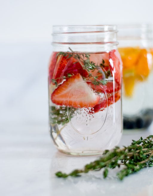 The 30 Day Water Challenge + 7 Fruit Infused Water Recipes