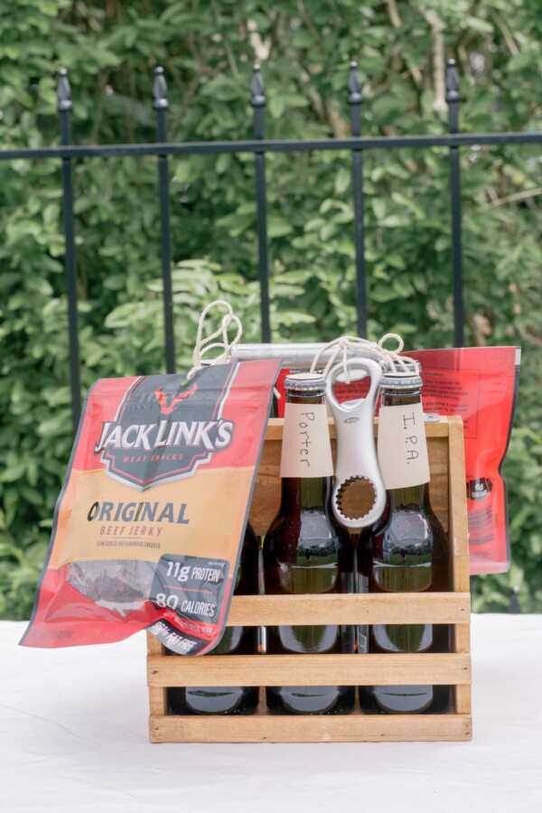A Simple DIY Craft Beer Gift Basket