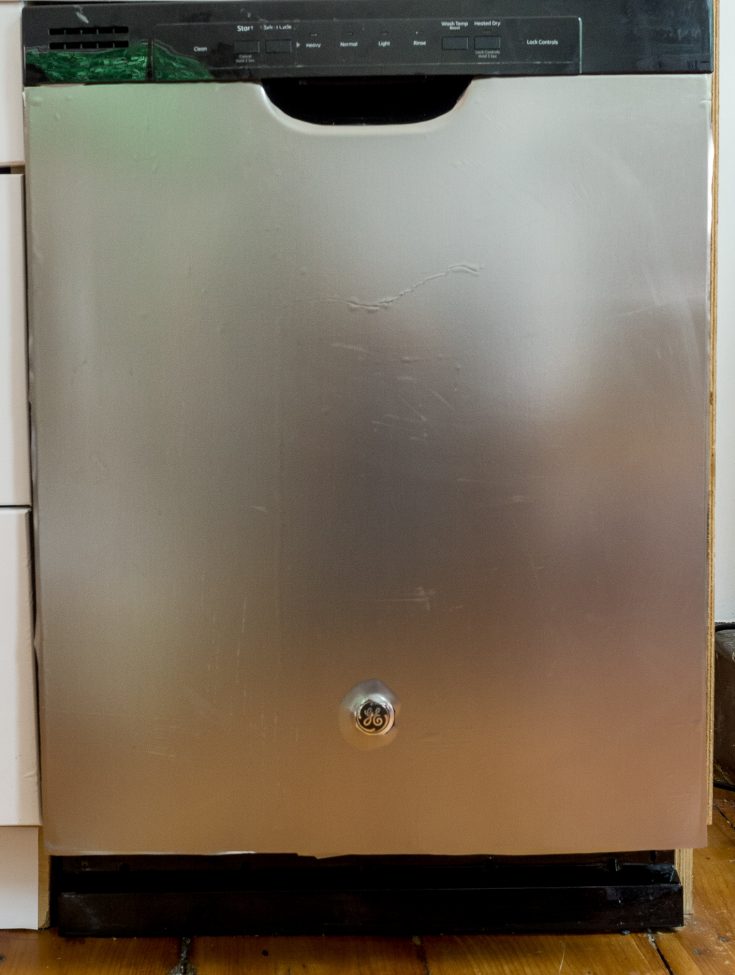 How to Make Over a Kitchen With Contact Paper Covering