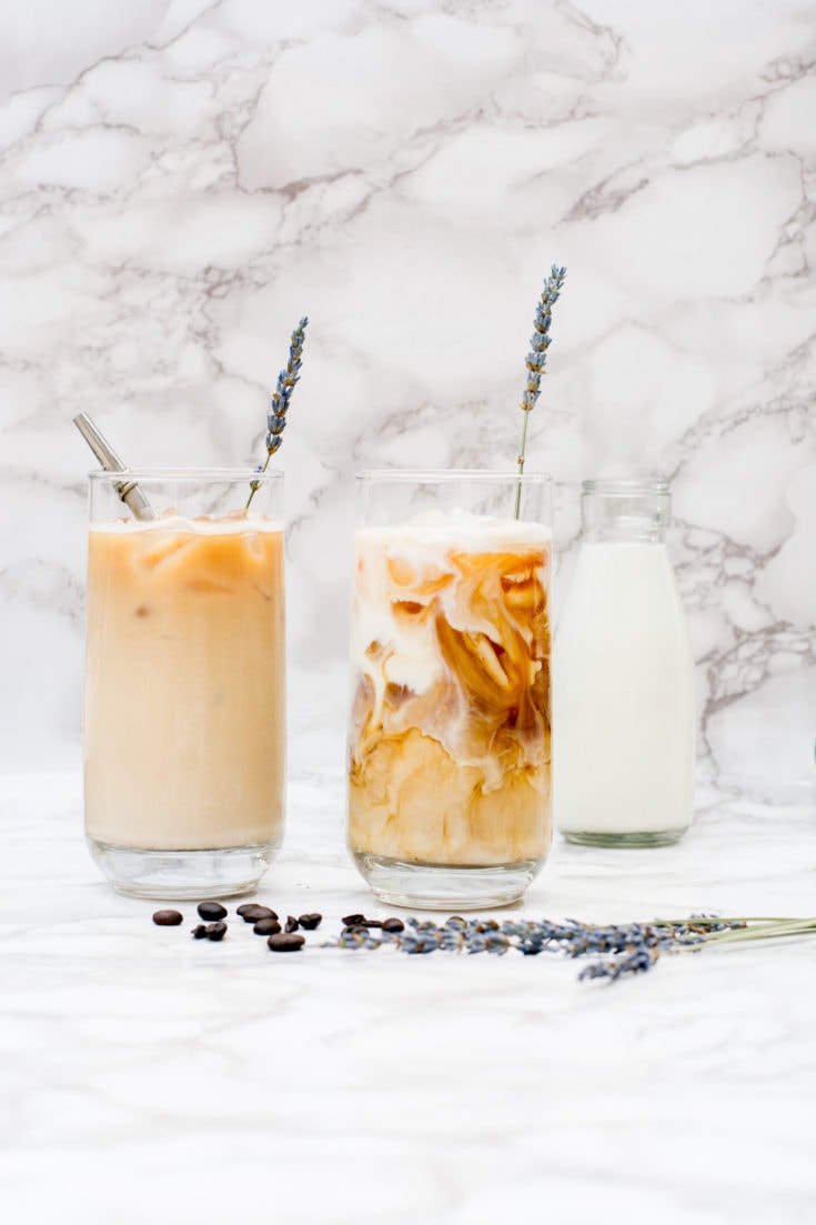 Iced Lavender Latte