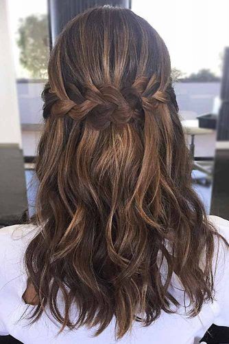 30 Ways To Style Brown Medium Hair Stunning Medium Length Hairstyles