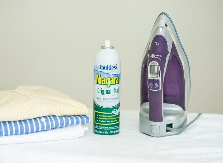 How To Use Spray Starch The Best Ironing Spray For Work & Everyday