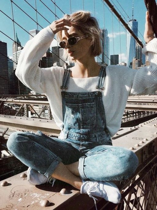 what to wear under overalls