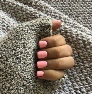 Pink nails examples, the trendiest pink nail colors to use: Neon Pink