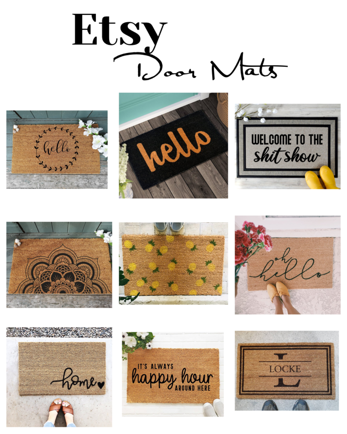 Etsy Home Decor Finds