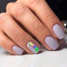 Trending beautiful purple nails for inspiration - True Purple