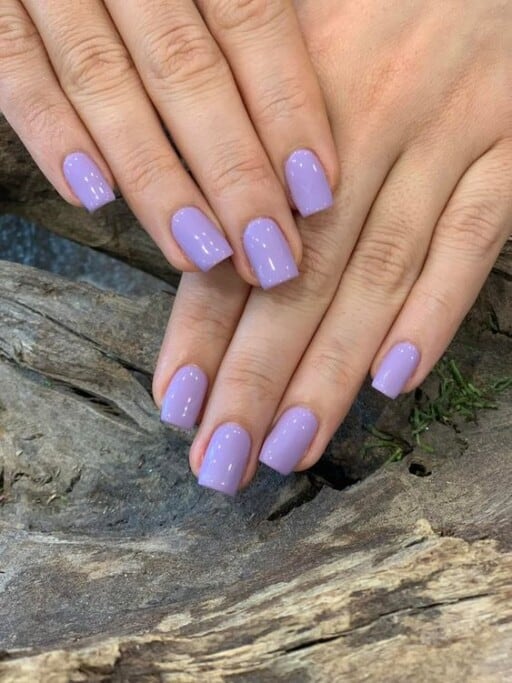 Trending beautiful purple nails for inspiration - Lilac