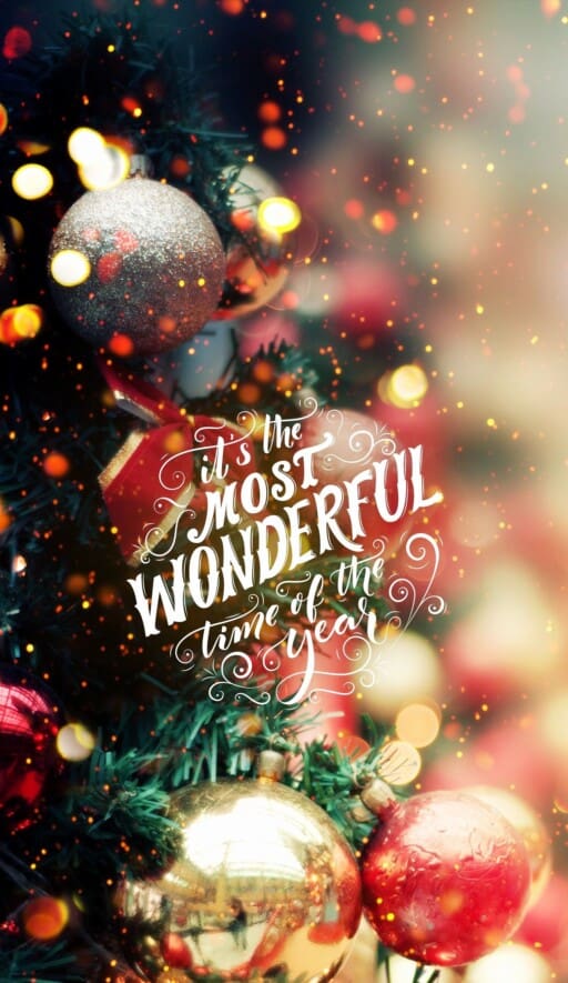 Christmas iPhone Wallpaper: 50+ Free Xmas Backgrounds to Download!