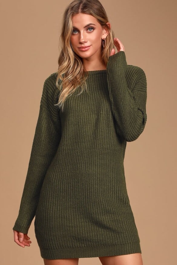 30+ Affordable Sweater Dresses To Wear This Season