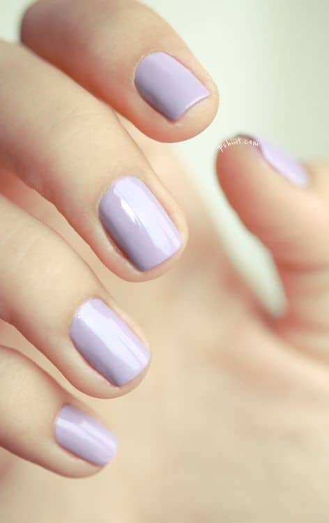 Trending beautiful purple nails for inspiration - True Purple