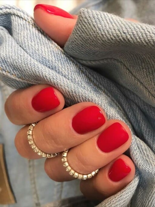 The Hottest Red Nail Designs Of 22 Red Nails To Try This Year