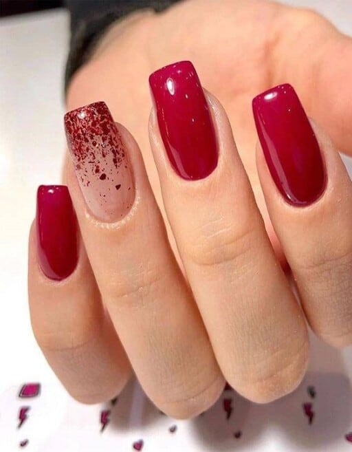 The Hottest Red Nail Designs Of 22 Red Nails To Try This Year