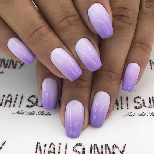 Trending beautiful purple nails for inspiration - True Purple