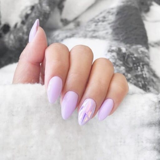 Trending beautiful purple nails for inspiration - True Purple