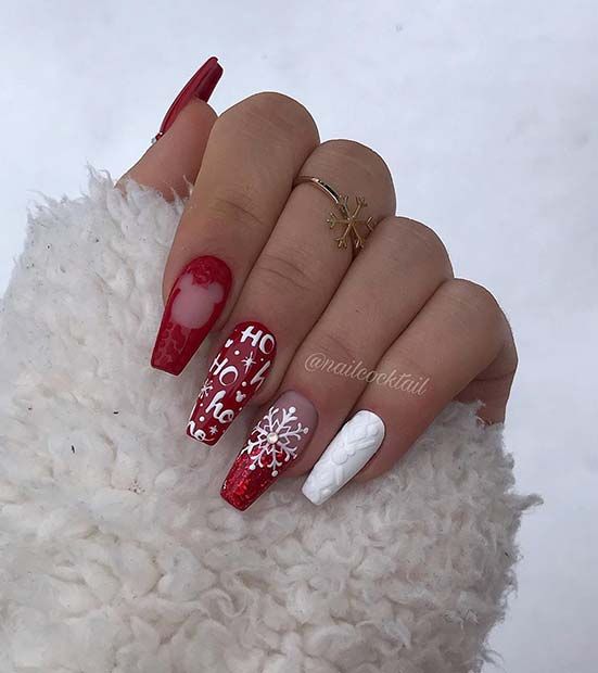 The best Christmas nails, Christmas nail designs, and Christmas nail ideas to try this year