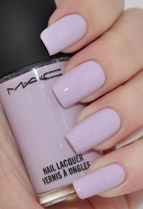 Trending beautiful purple nails for inspiration - True Purple