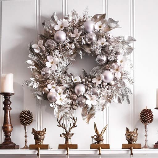The best white Christmas wreaths and Christmas wreath ideas