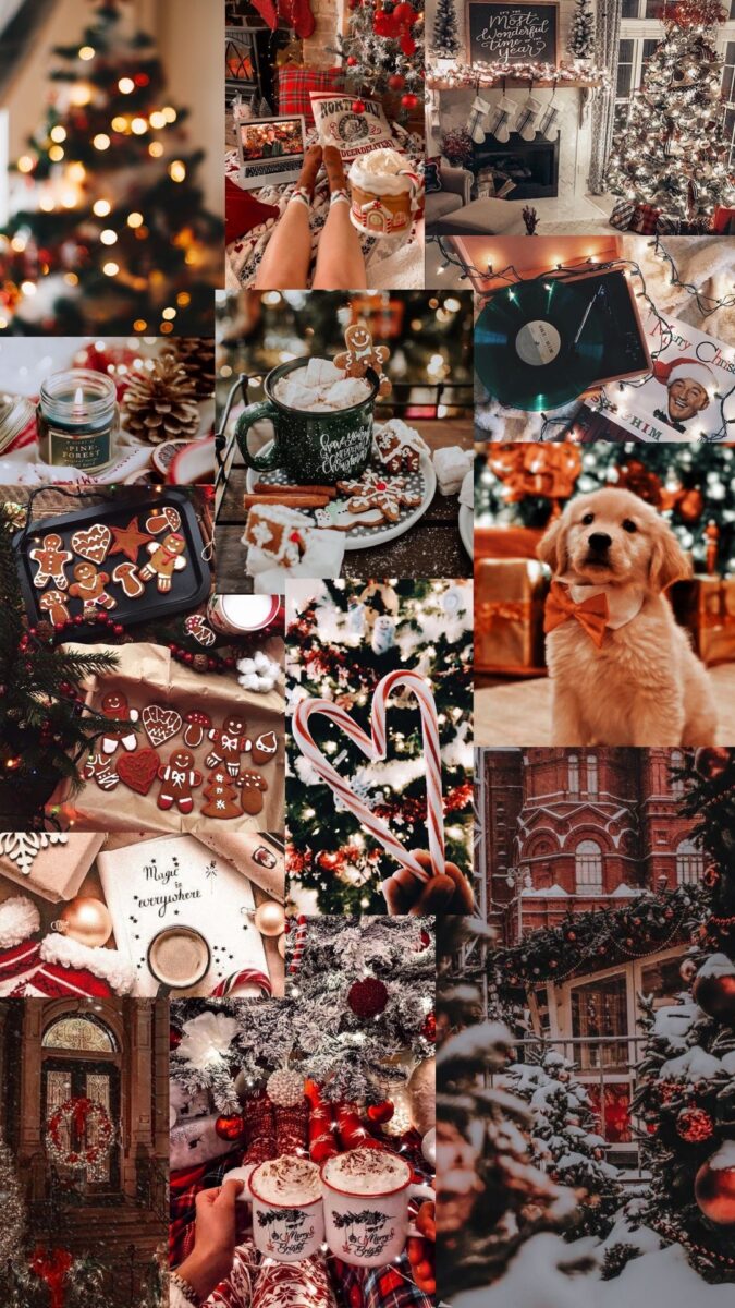 Free Christmas wallpaper, Christmas wallpaper iPhone, Christmas aesthetic, Christmas background, Christmas wallpaper Pinterest, Cute Christmas wallpaper aesthetic