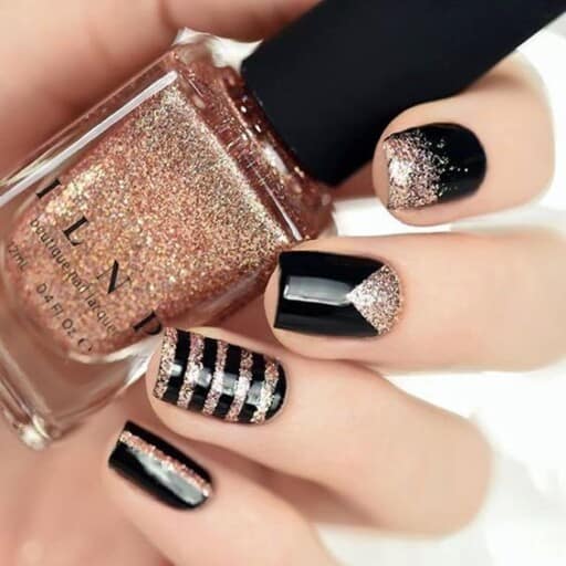 New Year's nails, New Year's Eve nails, and New Year's nail designs to try this year