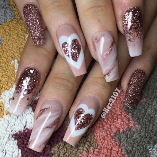 Trending February nails, February nail ideas, and February nail designs to try