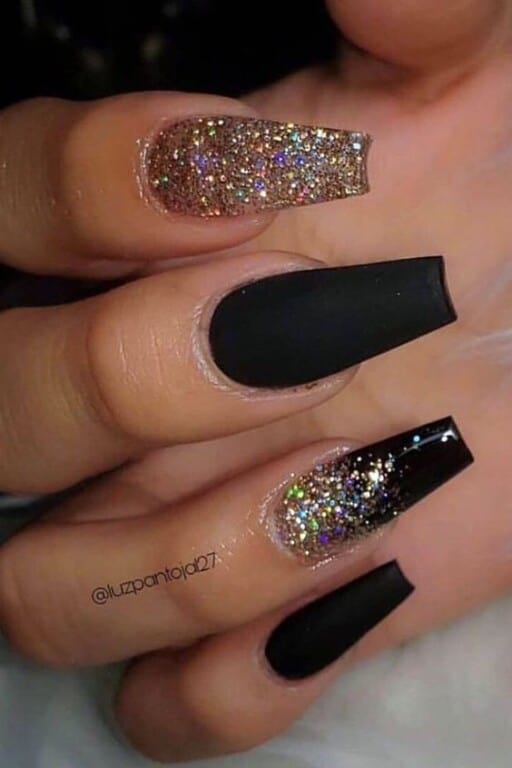 New Year's nails, New Year's Eve nails, and New Year's nail designs to try this year