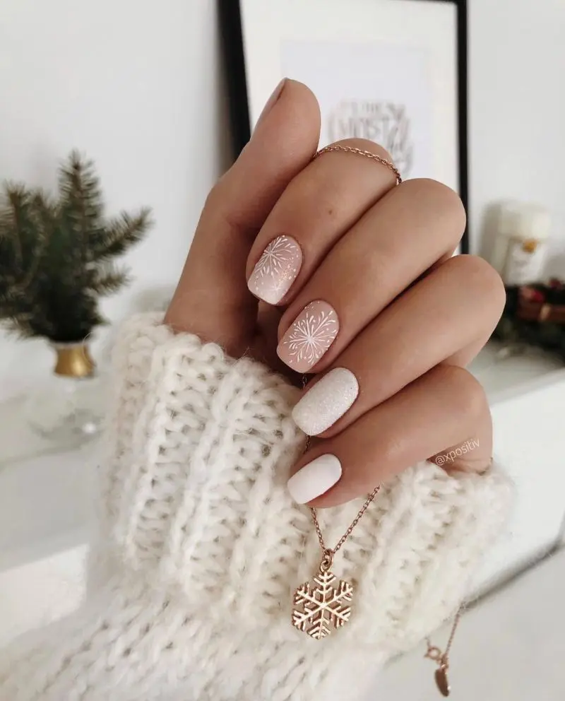 The prettiest winter nails, winter nail ideas, and winter nail designs