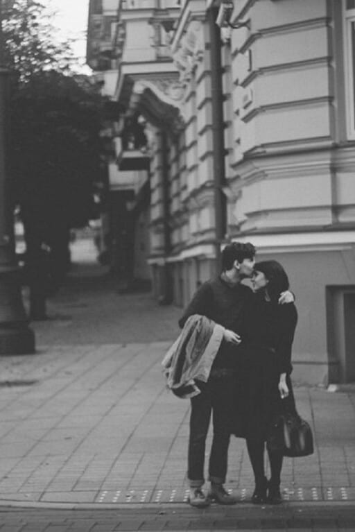 city engagement photos