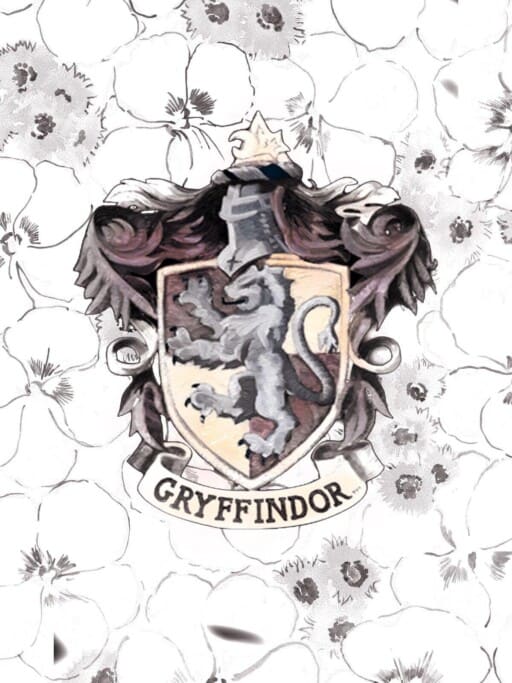 Gryffindor Argyle Wallpaper by Falln | Society6
