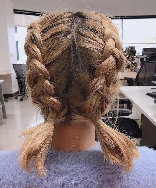15 Stunning Braided Hairstyles For Short Hair |