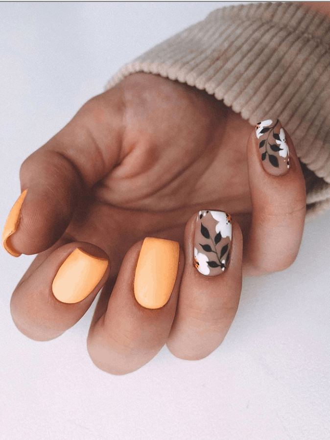 2020 Summer trendy nails design for pretty short square nails - Cozy ...