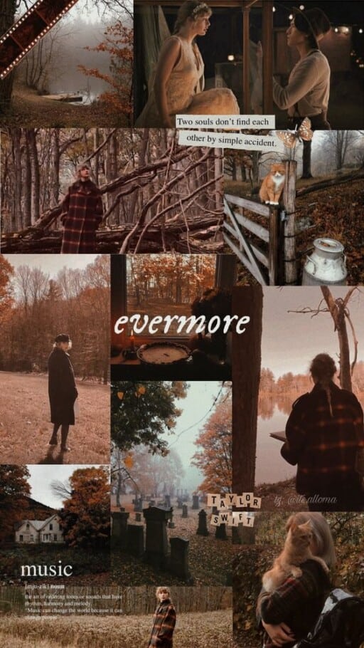 taylor swift wallpaper: evermore and folklore aesthetic