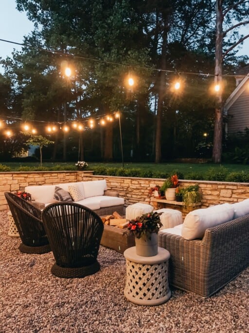 Outdoor patio ideas for a cozy outdoor space