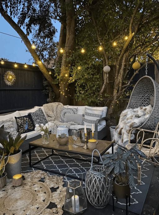 Outdoor patio ideas for a cozy outdoor space