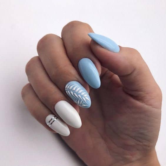 The best beach nails, tropical nails, mermaid nails, and ocean nails to copy