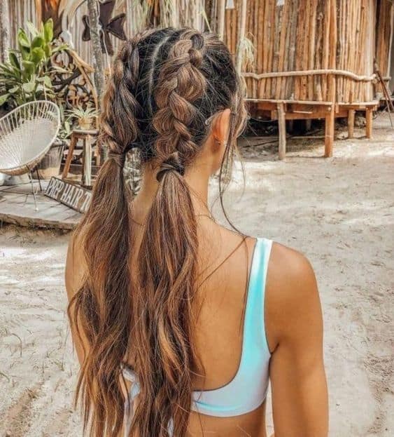 The Easiest Hairstyles to Wear at The Beach  Cristalina Swimwear