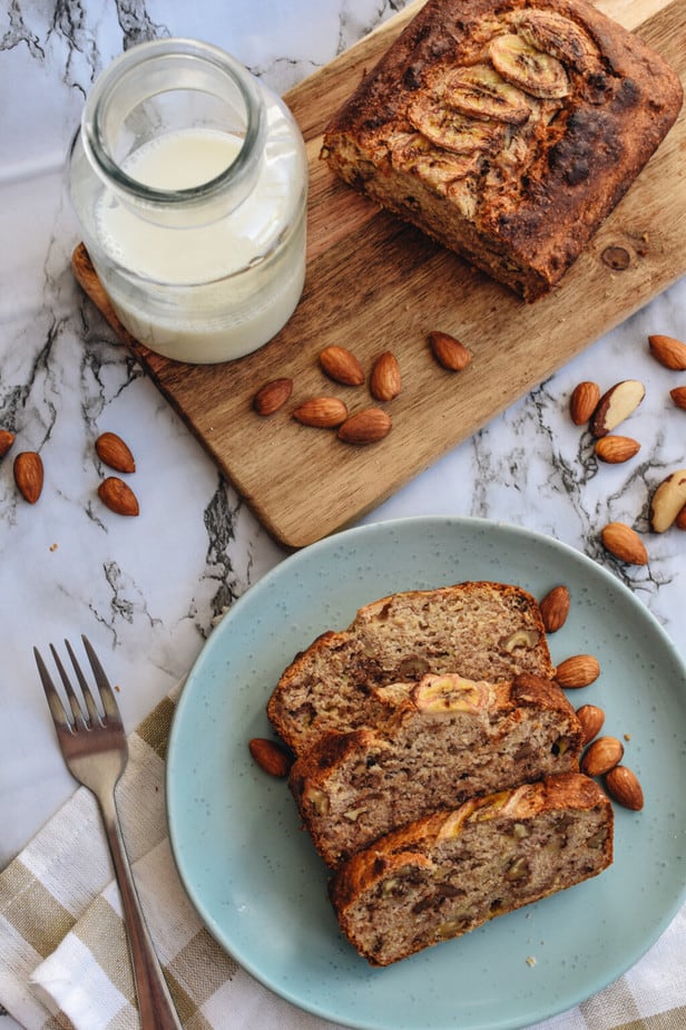 Easy Vegan Banana Bread Recipe Moist, Healthy Banana Bread