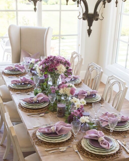 The prettiest spring tablescapes and spring table decor to try