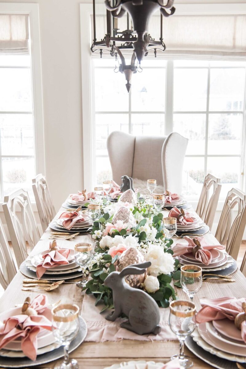 The prettiest spring tablescapes and spring table decor to try
