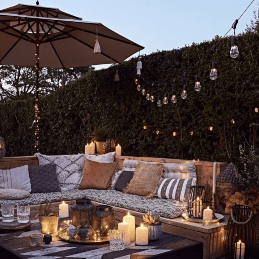 Outdoor patio ideas for a cozy outdoor space