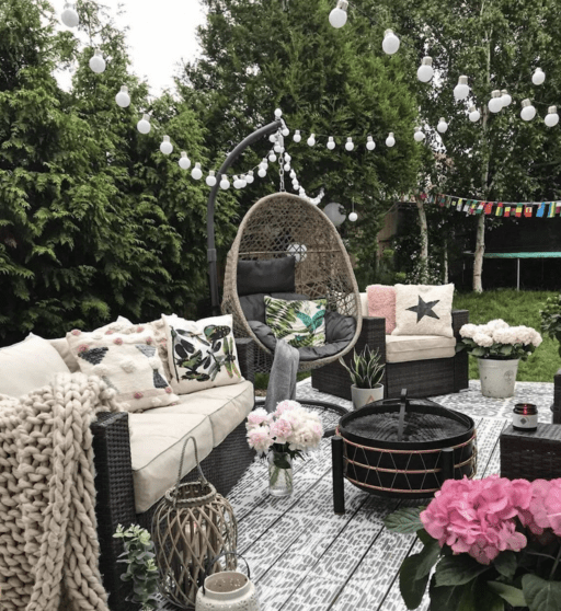 Outdoor patio ideas for a cozy outdoor space