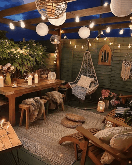 Outdoor patio ideas for a cozy outdoor space